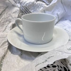 Brand new: Apilco Tuileries Tea Cup & Saucer